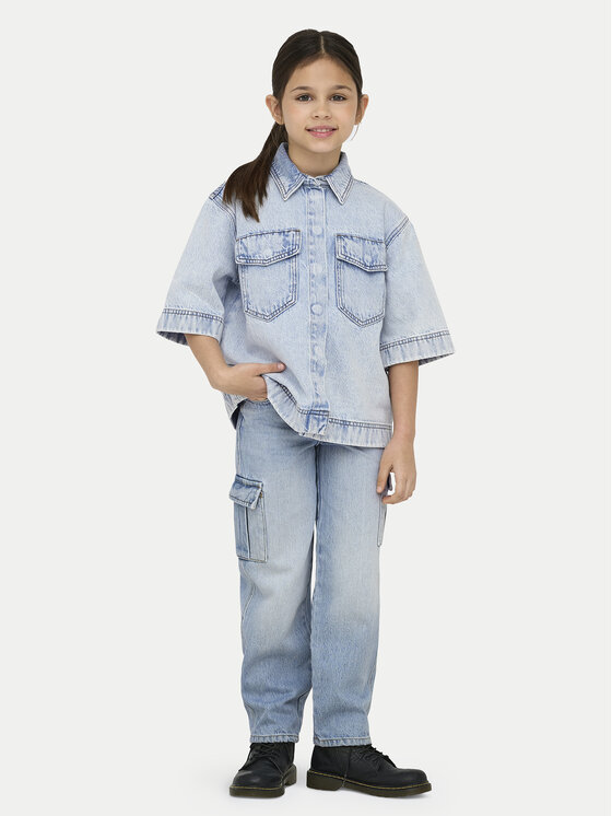 Kids ONLY Kids ONLY Jeansy 15344508 Niebieski Wide Leg
