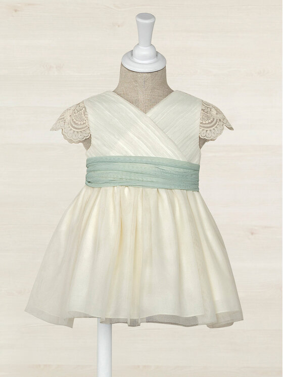 Abel & Lula Abel & Lula Sukienka elegancka 5005 Écru