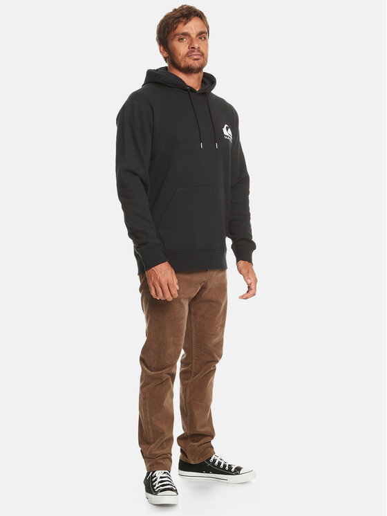 Quiksilver Quiksilver Bluza Omni Logo Otlr EQYFT04834 Czarny Regular Fit