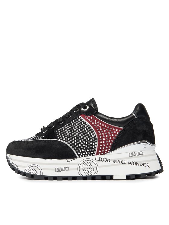 Liu Jo Liu Jo Sneakersy Maxi Wonder 20 BF3009 PX052 Czarny