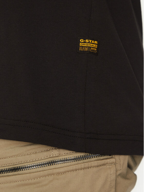 G-Star Raw G-Star Raw Majica Originals D25969-C506 1214 Črna Regular Fit