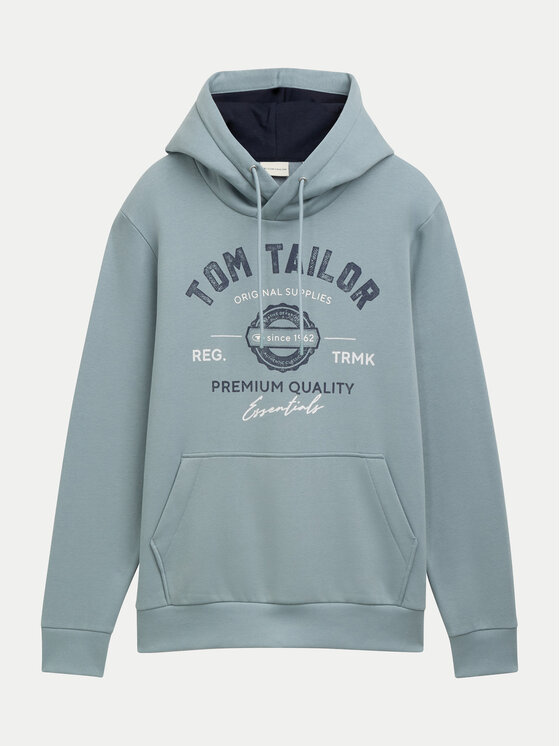 Tom Tailor Tom Tailor Світшот 1043292 Зелений Regular Fit