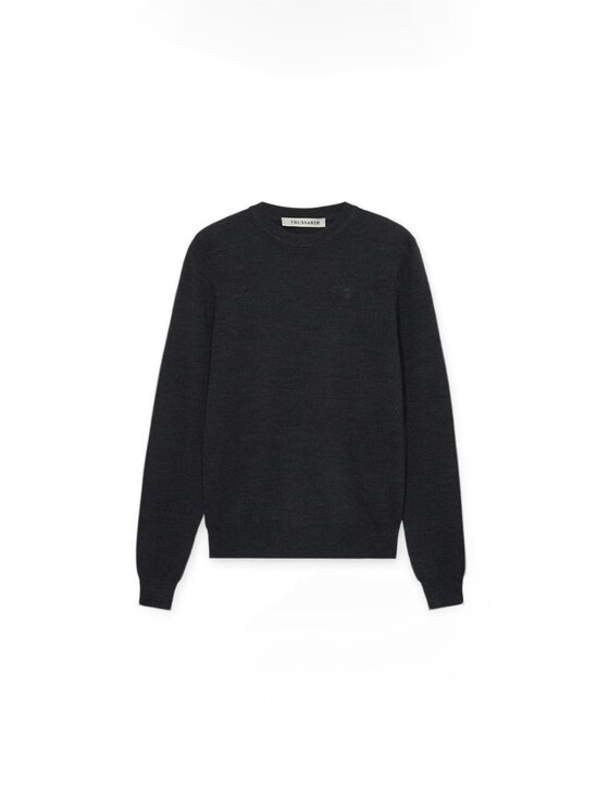 Trussardi Trussardi Cardigan M0038000005N013 Grigio Regular Fit