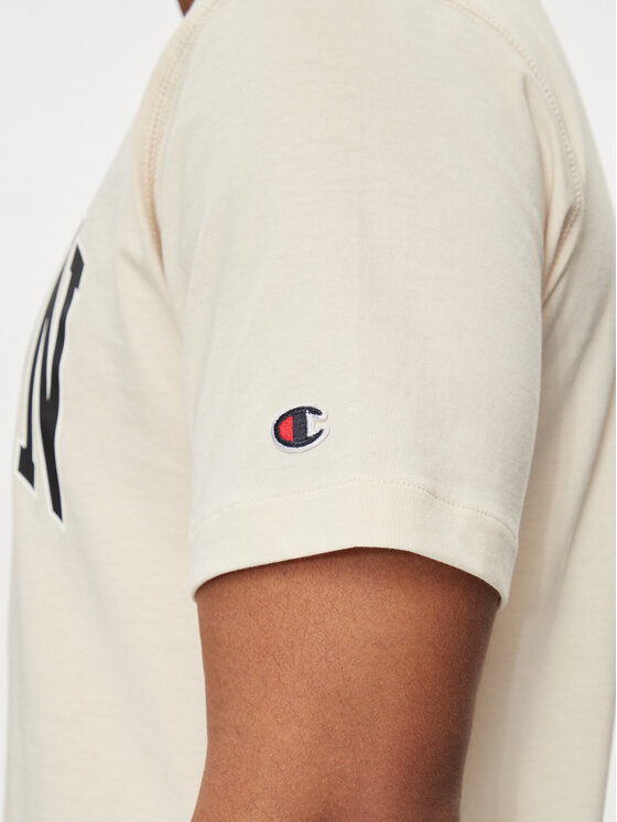 Champion Champion Футболка 219852 Бежевий Comfort Fit
