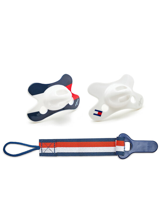 Set di 2 ciucci Tommy Hilfiger
