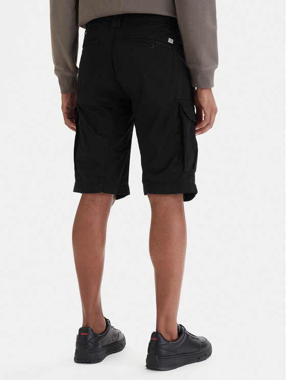 C.P. Company C.P. Company Шорти от плат RSCMBE746A005694G Черен Regular Fit