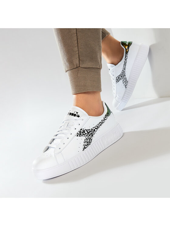 Diadora Laisvalaikio batai Game P Step Animalier 101.177332-C0351 Balta •  Modivo.lt
