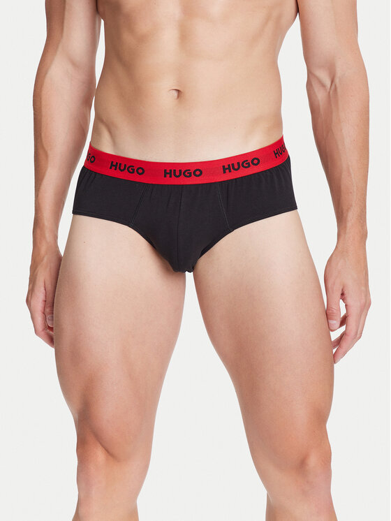 HUGO HUGO Set di 3 slip 50532570 Nero