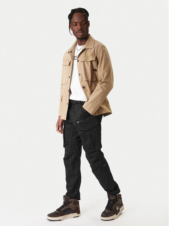 G-Star Raw G-Star Raw Spodnie materiałowe Rovic D02190-5126 Czarny Regular Fit