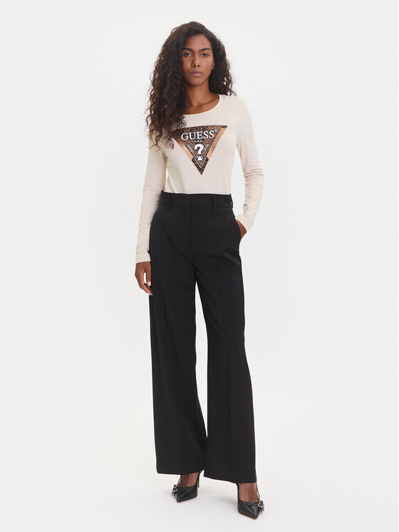 Guess Guess Särkpluus W5BI75 J1314 Beež Regular Fit