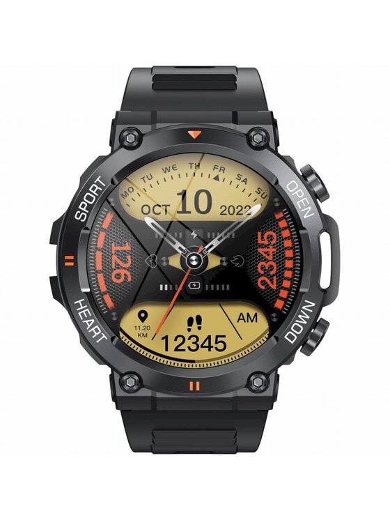 Gravity Gravity Smartwatch GRAVITY-GT7-1PRO Czarny