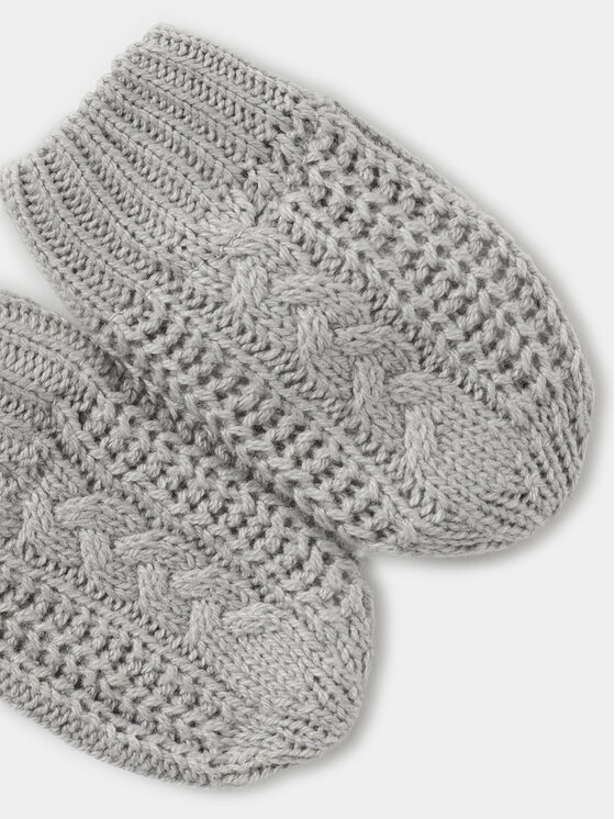 Mayoral Mayoral Set di Cappello e Guanti 9.666 Grigio Regular Fit