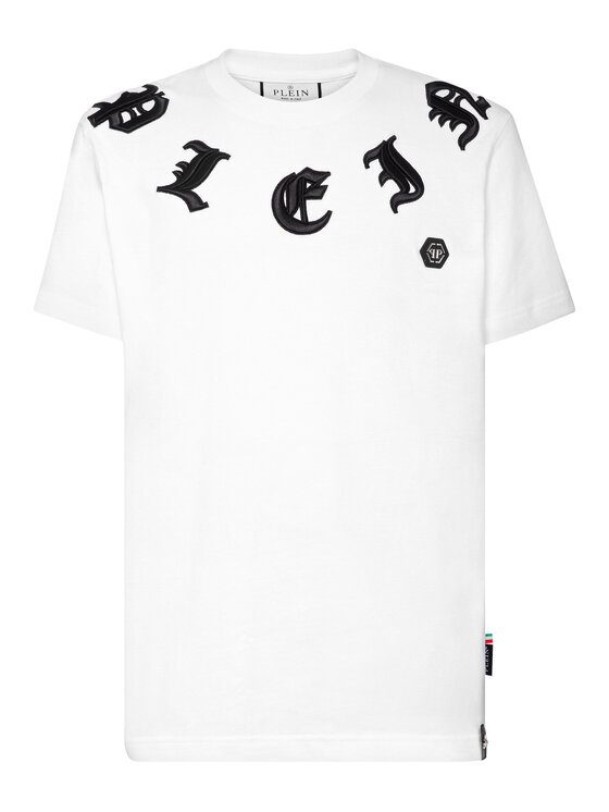 PHILIPP PLEIN PHILIPP PLEIN T-shirt 14697 Bianco Regular Fit