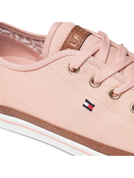 Tommy Hilfiger Tommy Hilfiger Teniszcipő Iconic Kesha Sneaker FW0FW02823 Rózsaszín