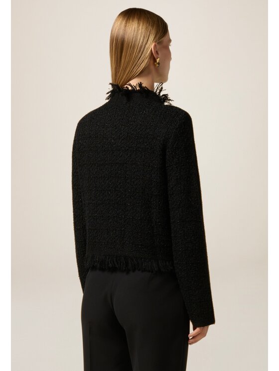 Oltre Oltre Cardigan M453J005200N033 Nero Baggy Fit