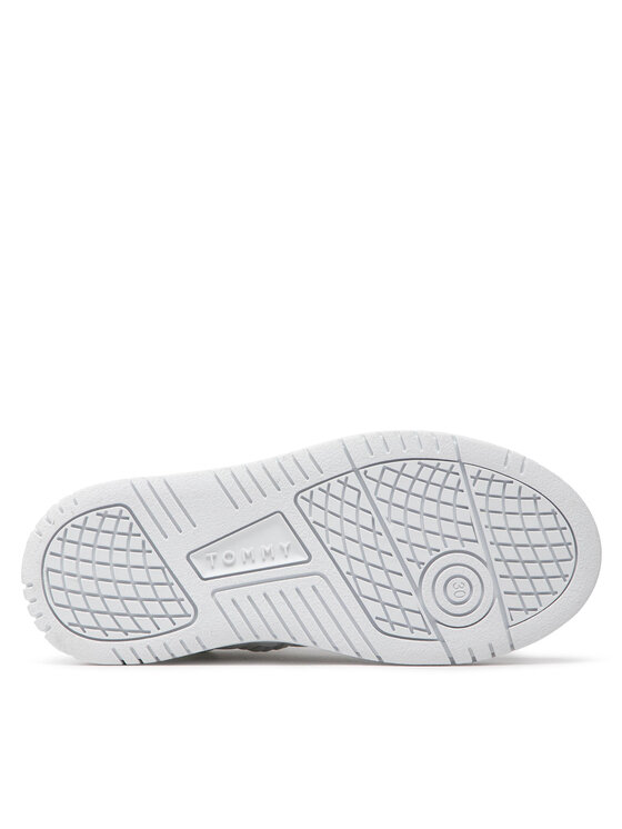 Tommy Hilfiger Tommy Hilfiger Sneakersy High T Top Lace-Up Sneaker T3A9-32339-1435 M Biały