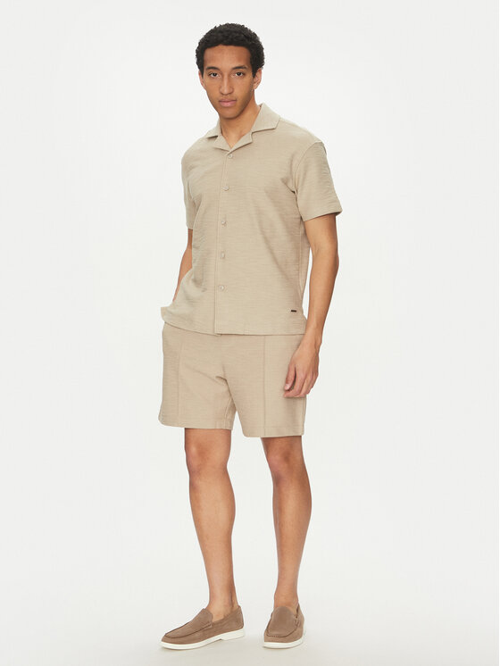 JOOP! JOOP! Koszula 17 JJ-31Pedro 30045553 Beżowy Modern Fit