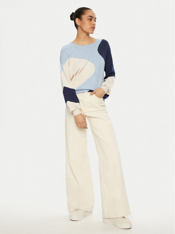 Olsen Olsen Pullover 11004260 Blau Regular Fit