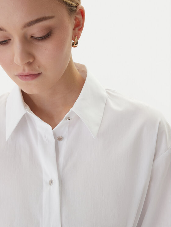 Morgan Morgan Camicia 261-CORSET Bianco Slim Fit