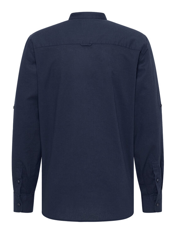 Mustang Mustang Camicia Yuma 1016469 Blu scuro Regular Fit