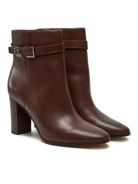 LAUREN RALPH LAUREN LAUREN RALPH LAUREN Členková obuv 802937808003 Hnedá