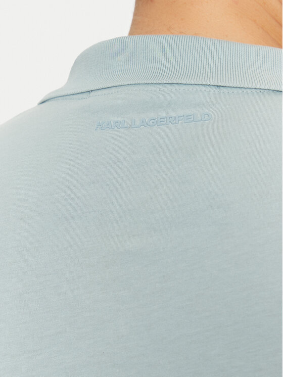 KARL LAGERFELD KARL LAGERFELD Polokošile 745710 551224 Světle modrá Regular Fit