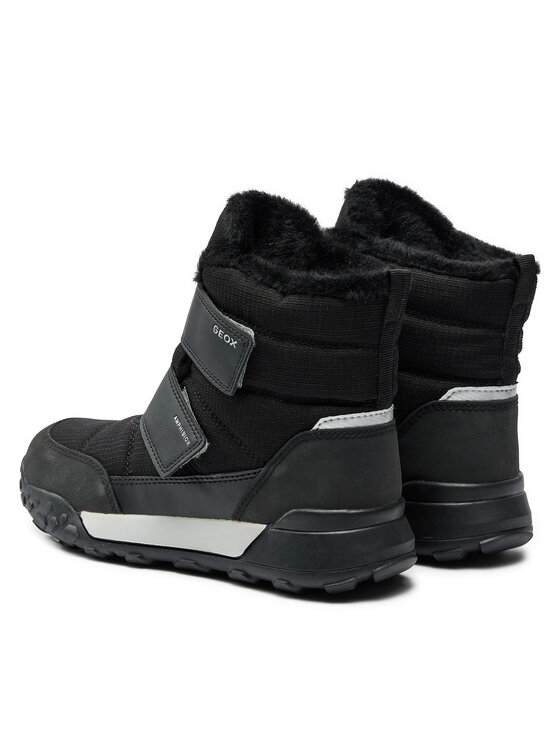 Geox Geox Sněhule J Trekkyup Boy B Abx J46MBF 0FU50 C9999 S Černá