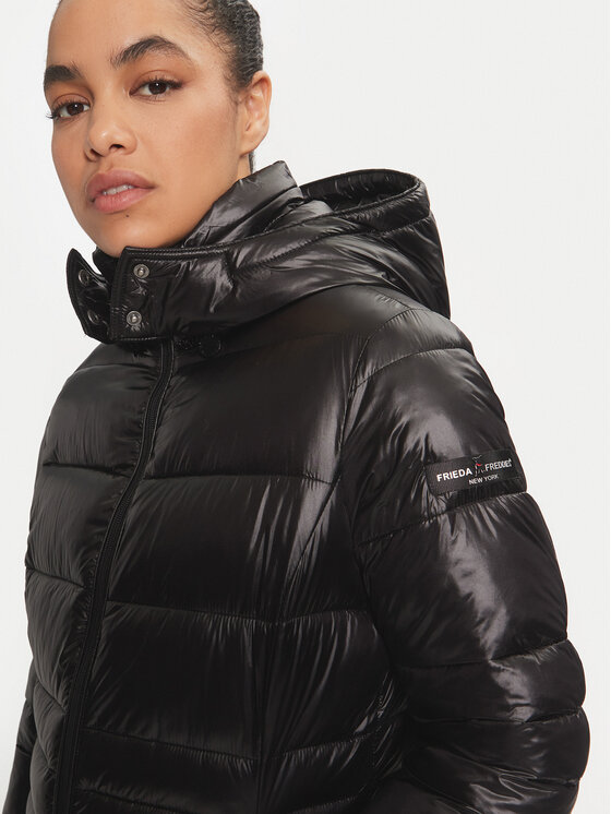 Frieda & Freddies Frieda & Freddies Kurtka zimowa 3880A Czarny Regular Fit