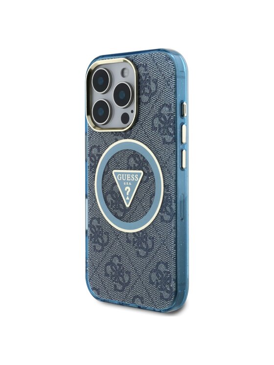 Guess Guess Etui na telefon Apple iPhone 16 Pro Max Niebieski