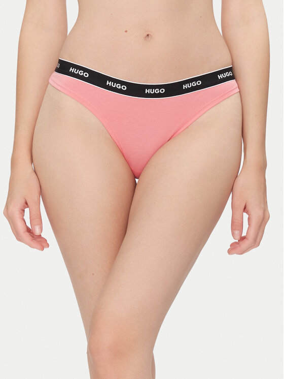 HUGO HUGO 3er-Set Stringtangas Triplet Thong Stripe 50545680 Bunt