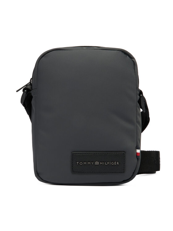 Tommy Hilfiger Tommy Hilfiger Мъжка чантичка Th Repreve Mini Reporter AM0AM14009 Сив