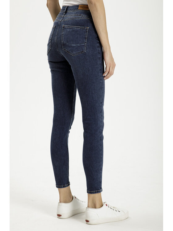 Cross Jeans Cross Jeans Jeansy P 429-116 Niebieski Super Skinny Fit