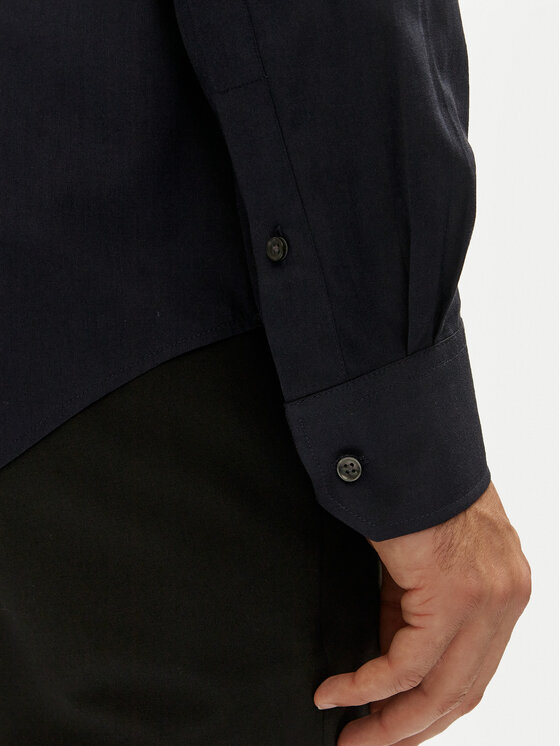 Michael Kors Michael Kors Cămașă MK0DS01294 Bleumarin Slim Fit