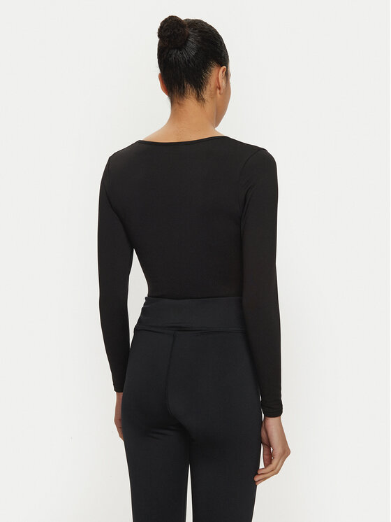 Ysabel Mora Ysabel Mora Bielizna termoaktywna górna 70016 Czarny Slim Fit
