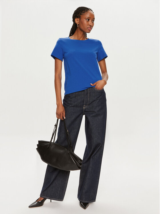 Weekend Max Mara Weekend Max Mara T-shirt Multif 2415971042 Plava Regular Fit