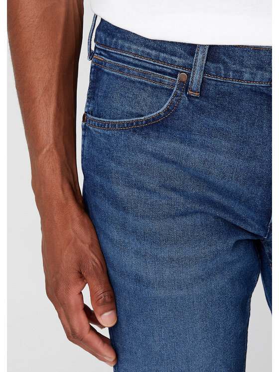 Wrangler Wrangler Jeansy GREENSBORO Niebieski Regular Fit