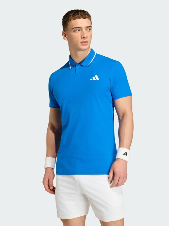 adidas adidas Koszulka techniczna 161952 Niebieski jasny Slim Fit