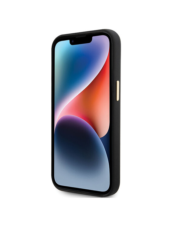 Guess Guess Etui na telefon iPhone 15 Pro Czarny