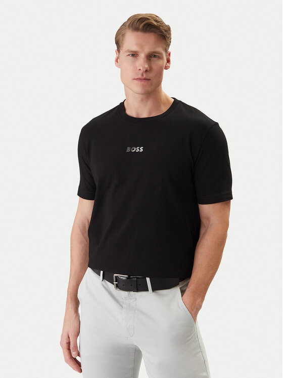 BOSS BOSS T-krekls TS_Join GRX 50557354 Melns Regular Fit