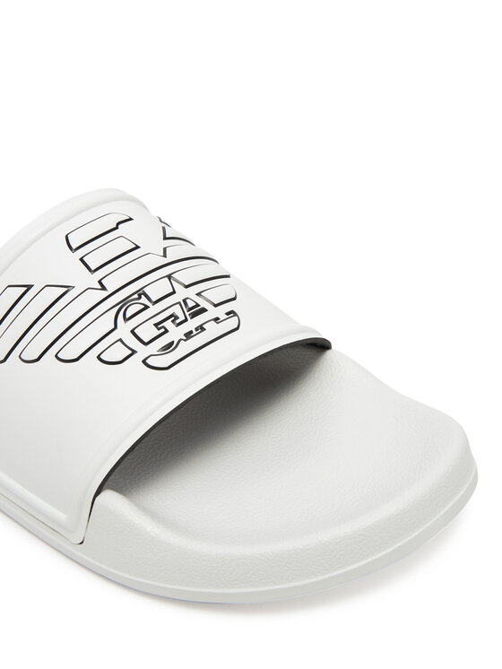 Emporio Armani Emporio Armani Šľapky XVPS11 XR273 T680 Biela