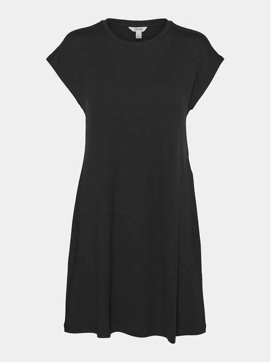 Vero Moda Vero Moda Vsakodnevna obleka Ava 10304703 Črna Loose Fit