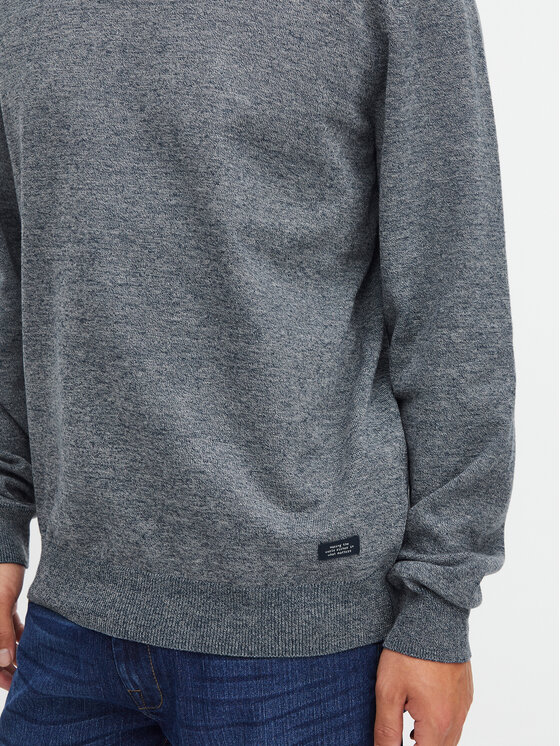 Blend Blend Sweter 20715850 Granatowy Regular Fit
