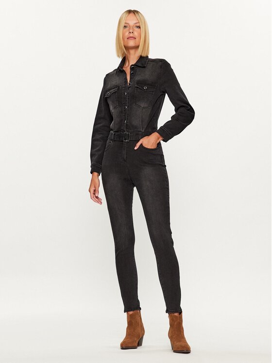 Morgan Morgan Kezeslábas 232-PAPIL Szürke Slim Fit