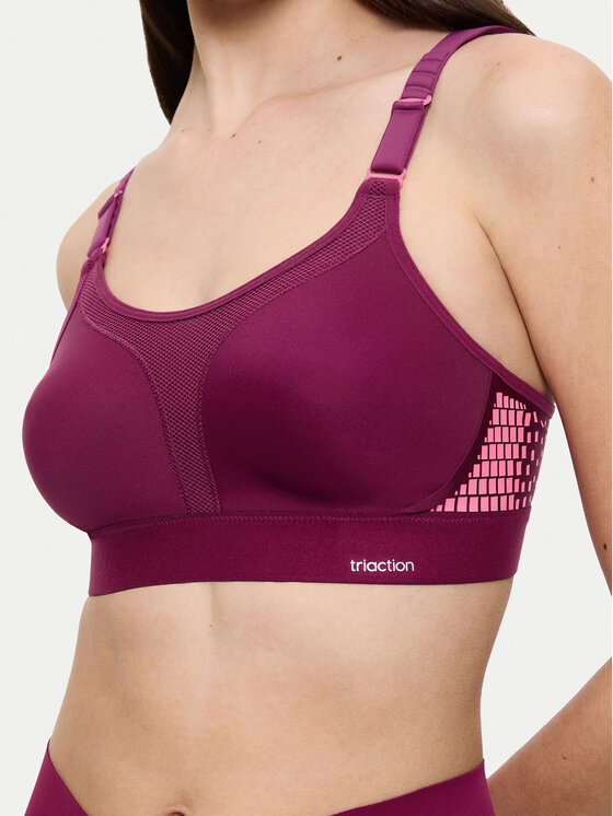 Triumph Triumph Špotni nedrček Triaction Extreme Lite 10163839 Bordo rdeča