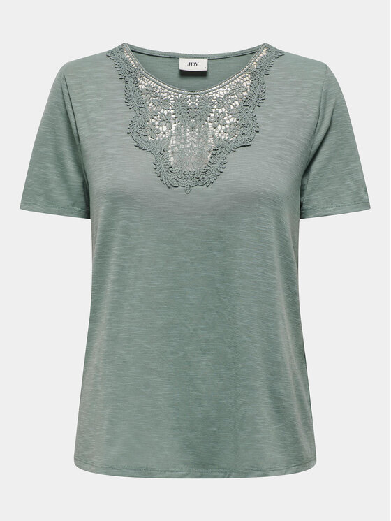 JDY JDY T-krekls Dodo 15296235 Zaļš Regular Fit