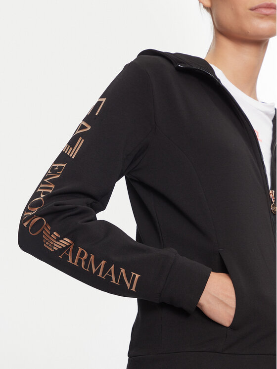 EA7 Emporio Armani EA7 Emporio Armani Felpa 6DTM10 TJZEZ Nero Regular Fit