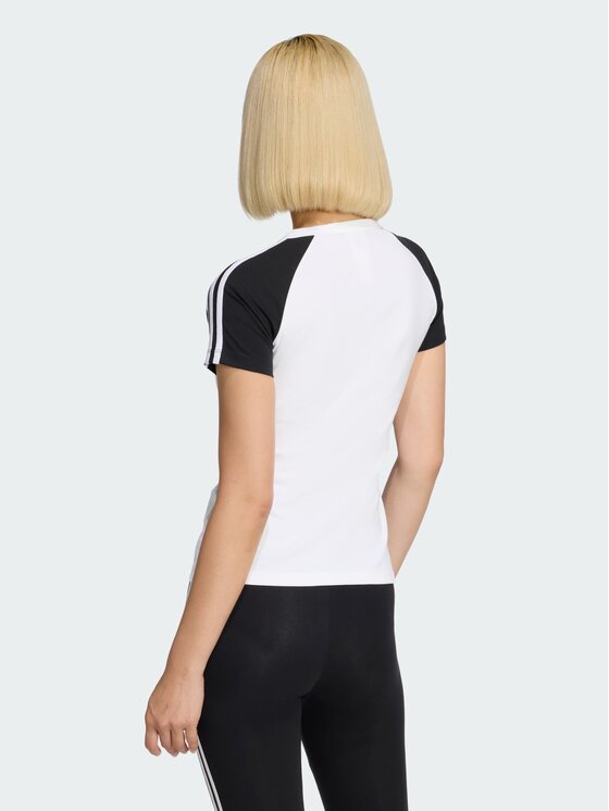adidas adidas T-Shirt 159127 Biały Slim Fit