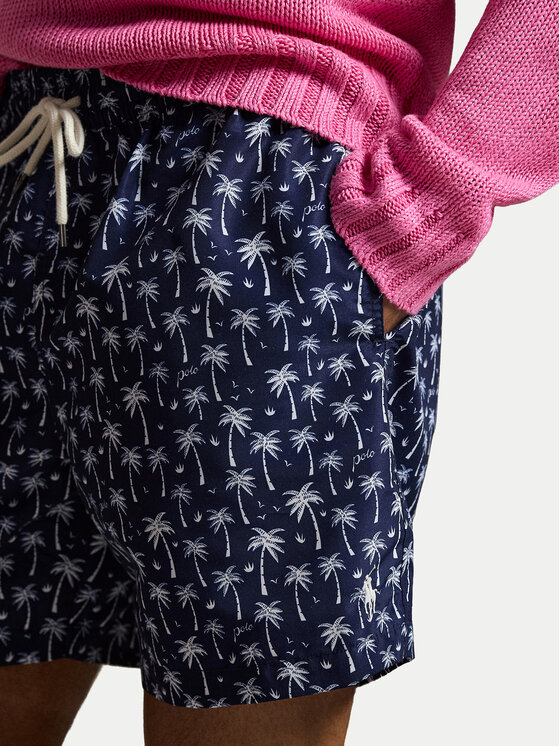 Polo Ralph Lauren Polo Ralph Lauren Plaukimo šortai 710B13661001 Tamsiai mėlyna Classic Fit