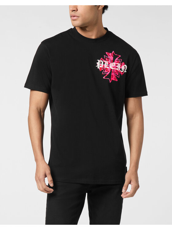 PHILIPP PLEIN PHILIPP PLEIN T-Shirt 26215 Czarny Regular Fit