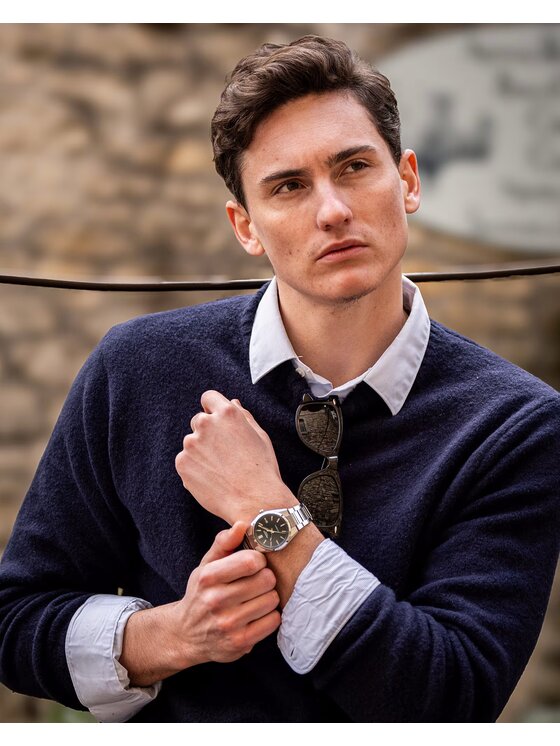 Casio Casio Zegarek EFK-110D-2AER Srebrny